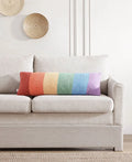 Rainbow Lumbar Pillow by Sunday Citizen