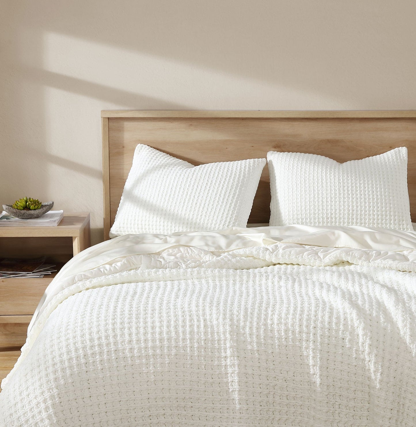 Snug Waffle Comforter by Sunday Citizen