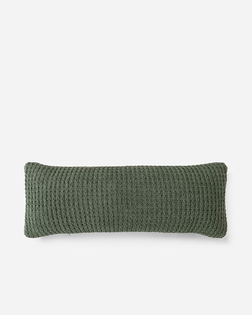 Snug Waffle Lumbar Pillow by Sunday Citizen