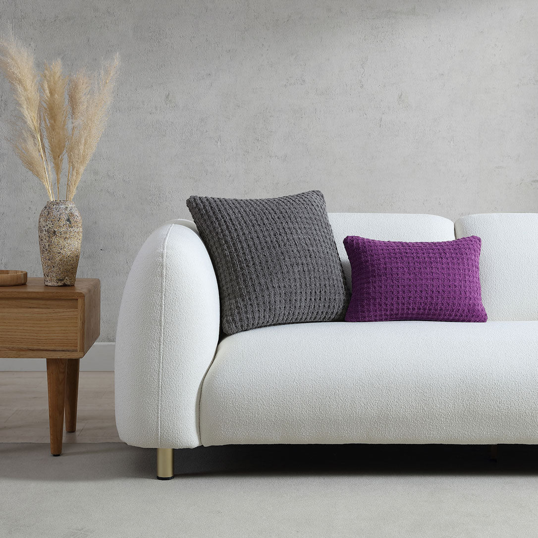 Snug Waffle Throw Pillow by Sunday Citizen