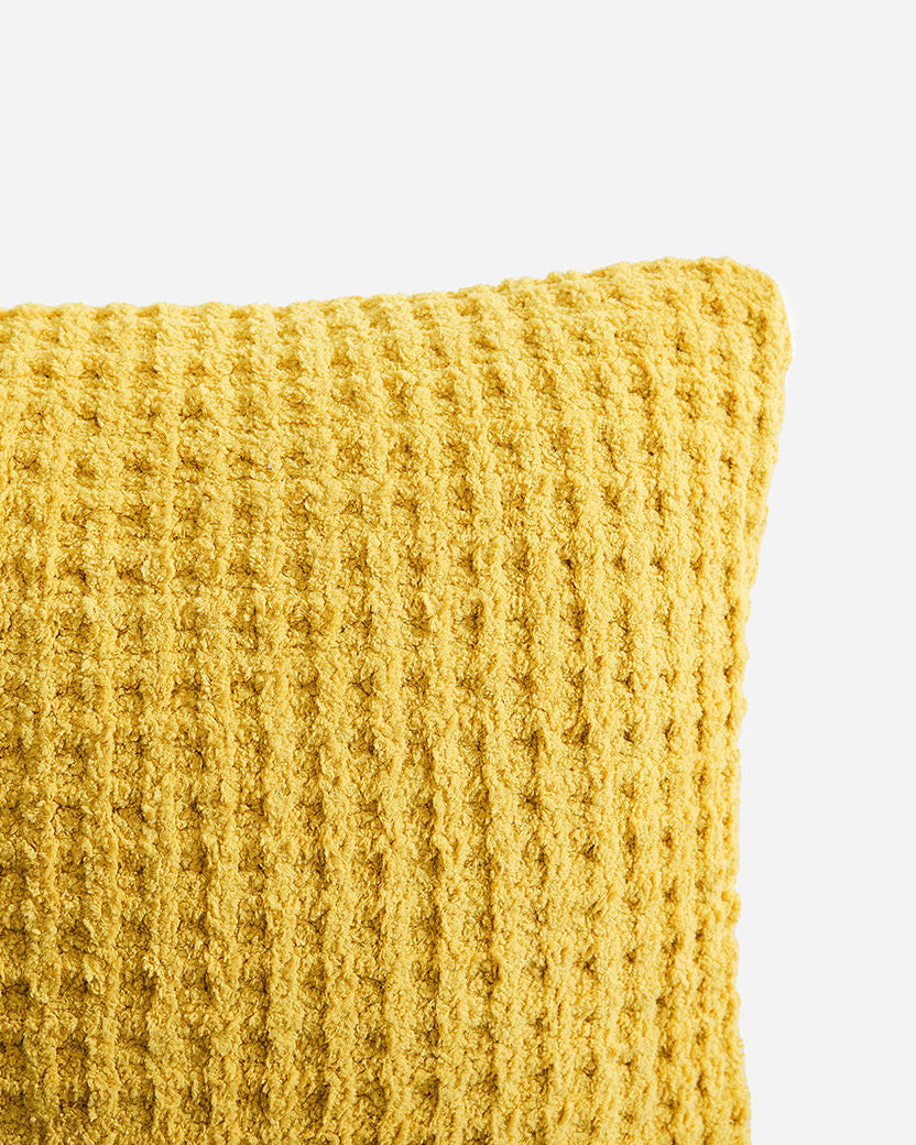 Snug Waffle Throw Pillow by Sunday Citizen