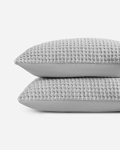 Snug Waffle + Bamboo Sham Set by Sunday Citizen
