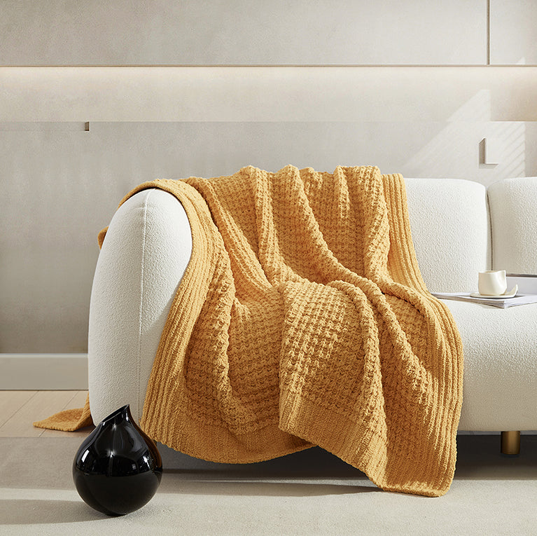 Waffle Lightweight Throw by Sunday Citizen