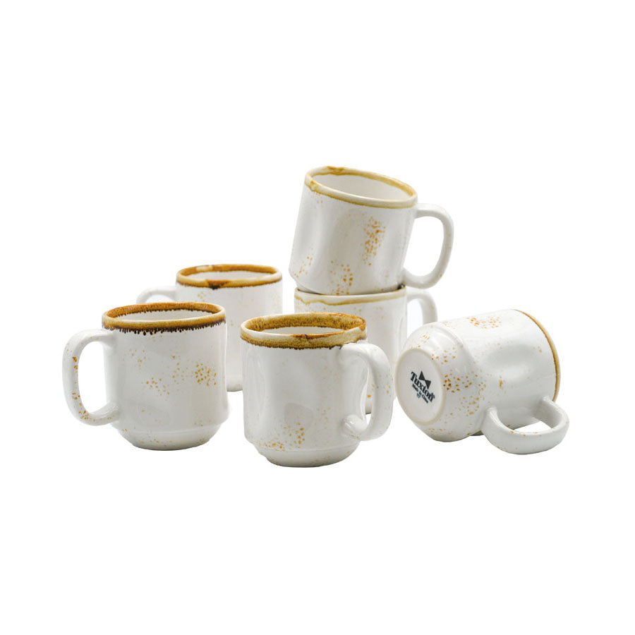 Artisan Stackable Mug Set by Tuxton Home