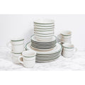 Green Bay Dinnerware Set (Service for 6) by Tuxton Home