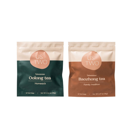 Us Two Tea The Classic: Oolong Tea and BaoZhong Tea by Farm2Me