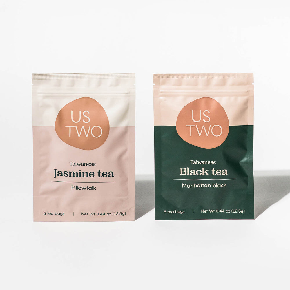 Us Two Tea The Day & Night: Black Tea and Jasmine Tea by Farm2Me