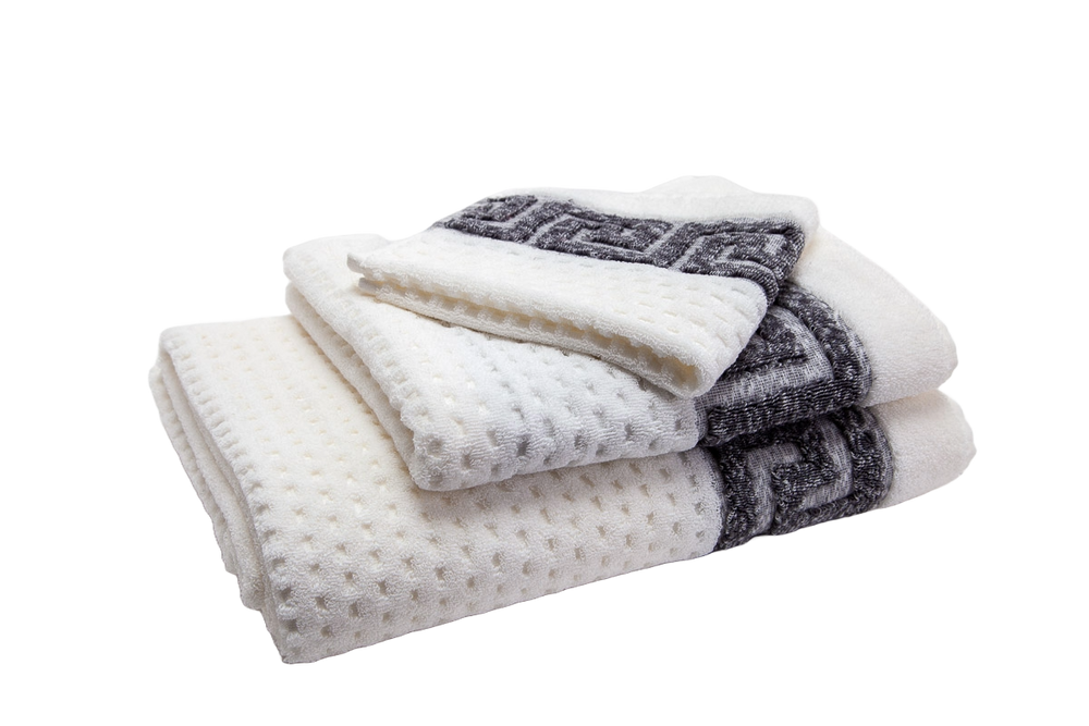 Theodore Ivory Fume Degrade by Turkish Towel Collection