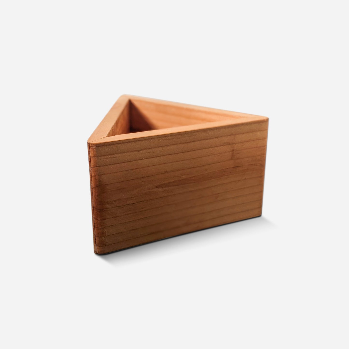 Triangle wall planted planter by Formr