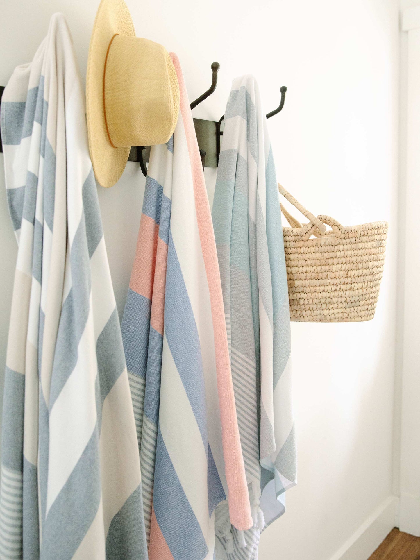 Coral Cape Cod Turkish Towel by Laguna Beach Textile Company