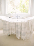 White Dune Classic Turkish Hand Towel by Laguna Beach Textile Company