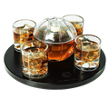 Basketball Decanter Set, Whiskey Scotch or Bourbon Decanter Perfect for Basketball Enthusiasts by The Wine Savant by The Wine Savant