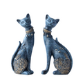 Figurine Decorative Resin Cat statue by Blak Hom