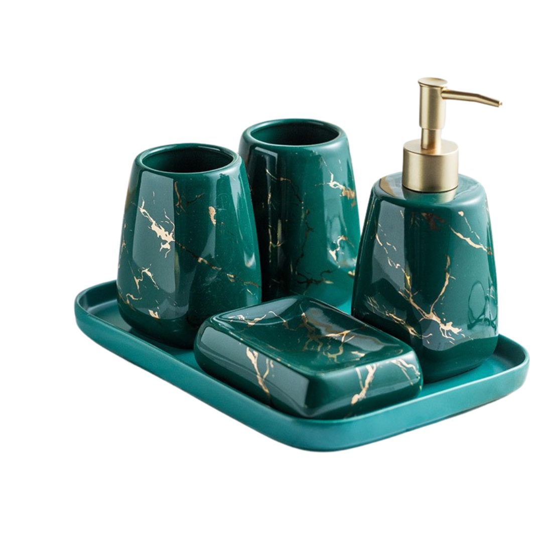 Bathroom Ceramic set by Blak Hom