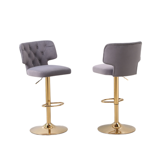 Modern Gray Barstools by Blak Hom