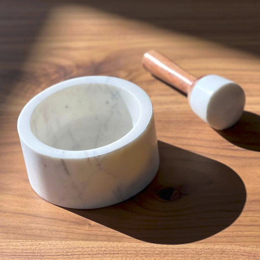 Marble Mortar & Pestle by Verve Culture