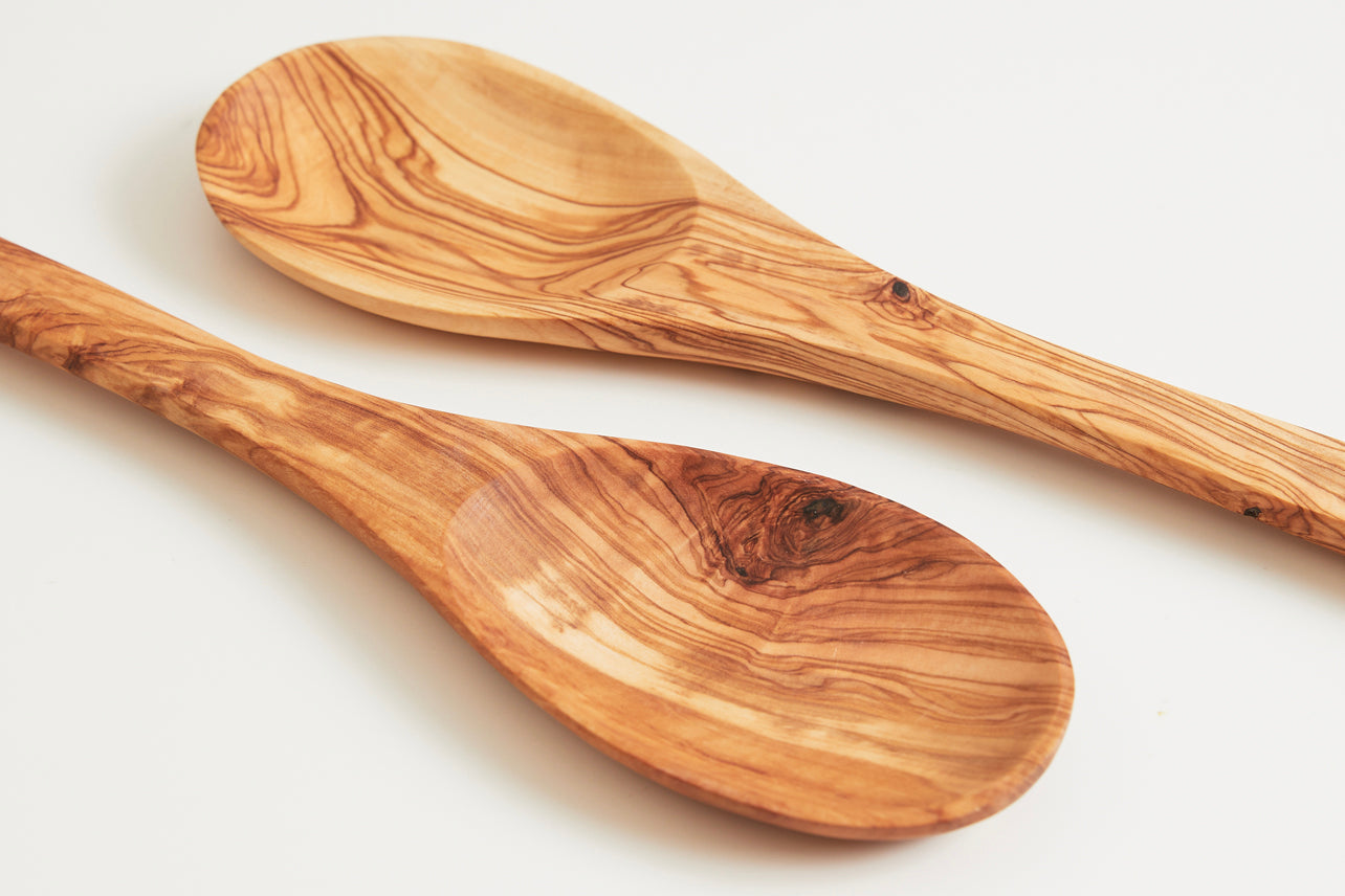 Italian Olivewood Polenta Spoon by Verve Culture