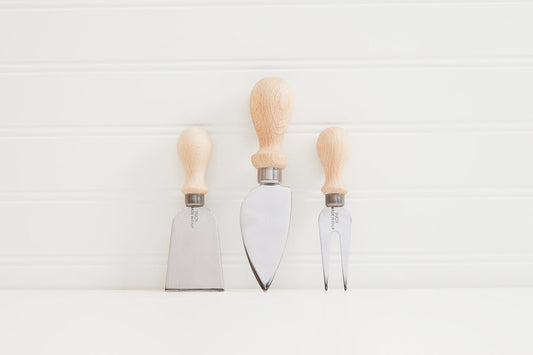 Italian Cheese Knives - Set of 3 by Verve Culture