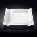 White Square Platter 11.5" inch X 11.5" inch | 29 X 29 Cm by Wilmax Porcelain