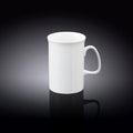 Set Of 6 White Mug 10 Oz | 310 Ml by Wilmax Porcelain