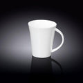 Set Of 6 White Mug 13 Oz | 380 Ml by Wilmax Porcelain