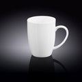 Set Of 6 White Mug 16 Oz | 460 Ml by Wilmax Porcelain