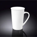 Set Of 6 White Mug 19 Oz | 550 Ml by Wilmax Porcelain