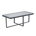 Minimalism Rectangle Coffee Table With Sintered Stone Top by Blak Hom