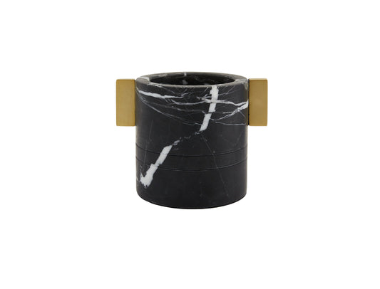 Black Marble Vase by Mode-De-Vie