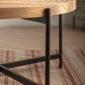 Modern Thread Design Round Coffee Table by Blak Hom