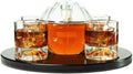 Basketball Decanter Set, Whiskey Scotch or Bourbon Decanter Perfect for Basketball Enthusiasts by The Wine Savant by The Wine Savant