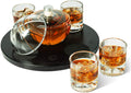 Basketball Decanter Set, Whiskey Scotch or Bourbon Decanter Perfect for Basketball Enthusiasts by The Wine Savant by The Wine Savant