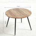 Round coffee table by Blak Hom