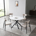 Set of 4 Upholstered Dining Chairs by Blak Hom