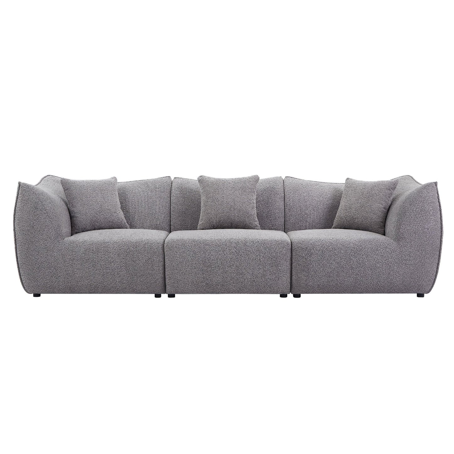 Deep Seats Modern 3 Seats Sofa by Blak Hom