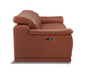 Genuine Italian Leather Power Reclining Sofa by Blak Hom