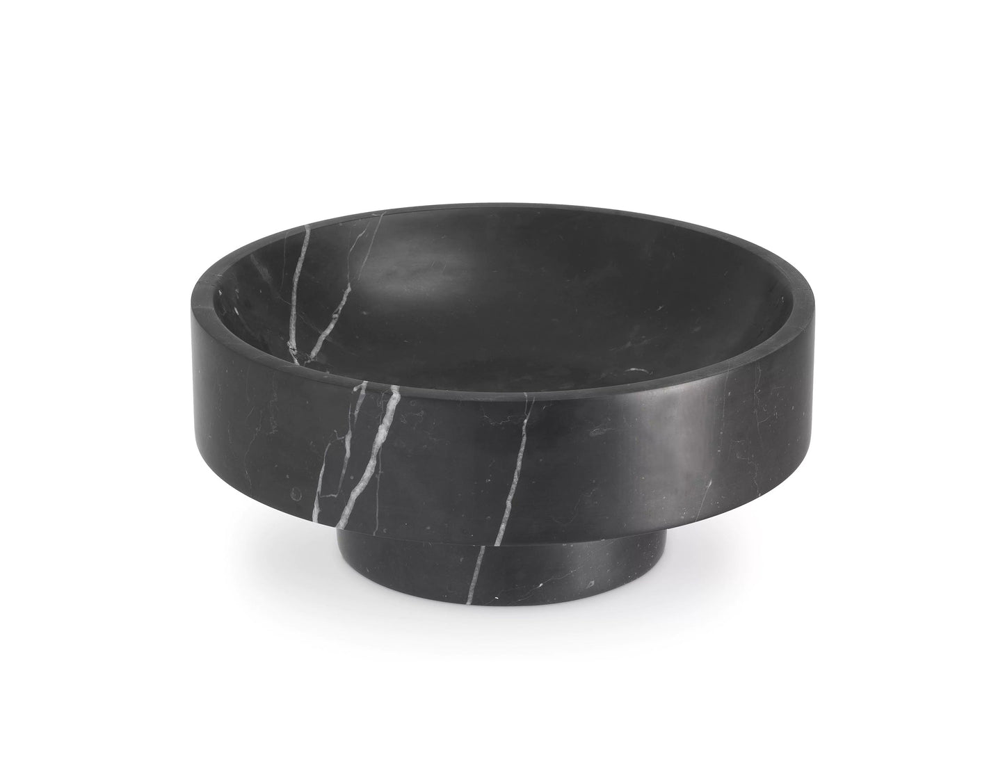 Marquina Marble Bowl by Mode-De-Vie