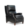 Genuine Top Grain Leather Power Recliner by Blak Hom