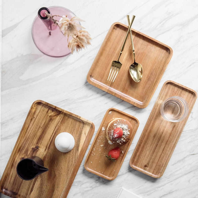 Handmade Wood Dishes/Tray by Blak Hom