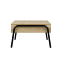 Rectangular Coffee Table with Storage by Blak Hom