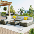 8-Pieces Outdoor Patio Furniture Set by Blak Hom