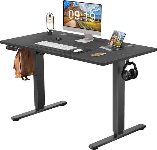 Electric Height Adjustable Standing Desk by Blak Hom