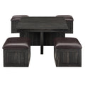 Coffee Table with 4 Storage Stools by Blak Hom