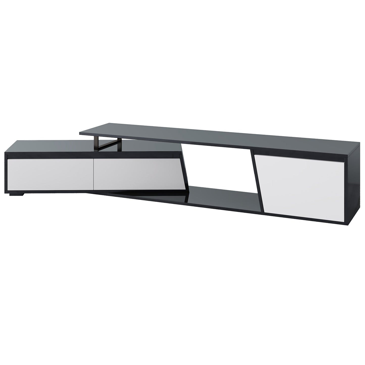 Modern Minimalist Extendable TV Stand by Blak Hom