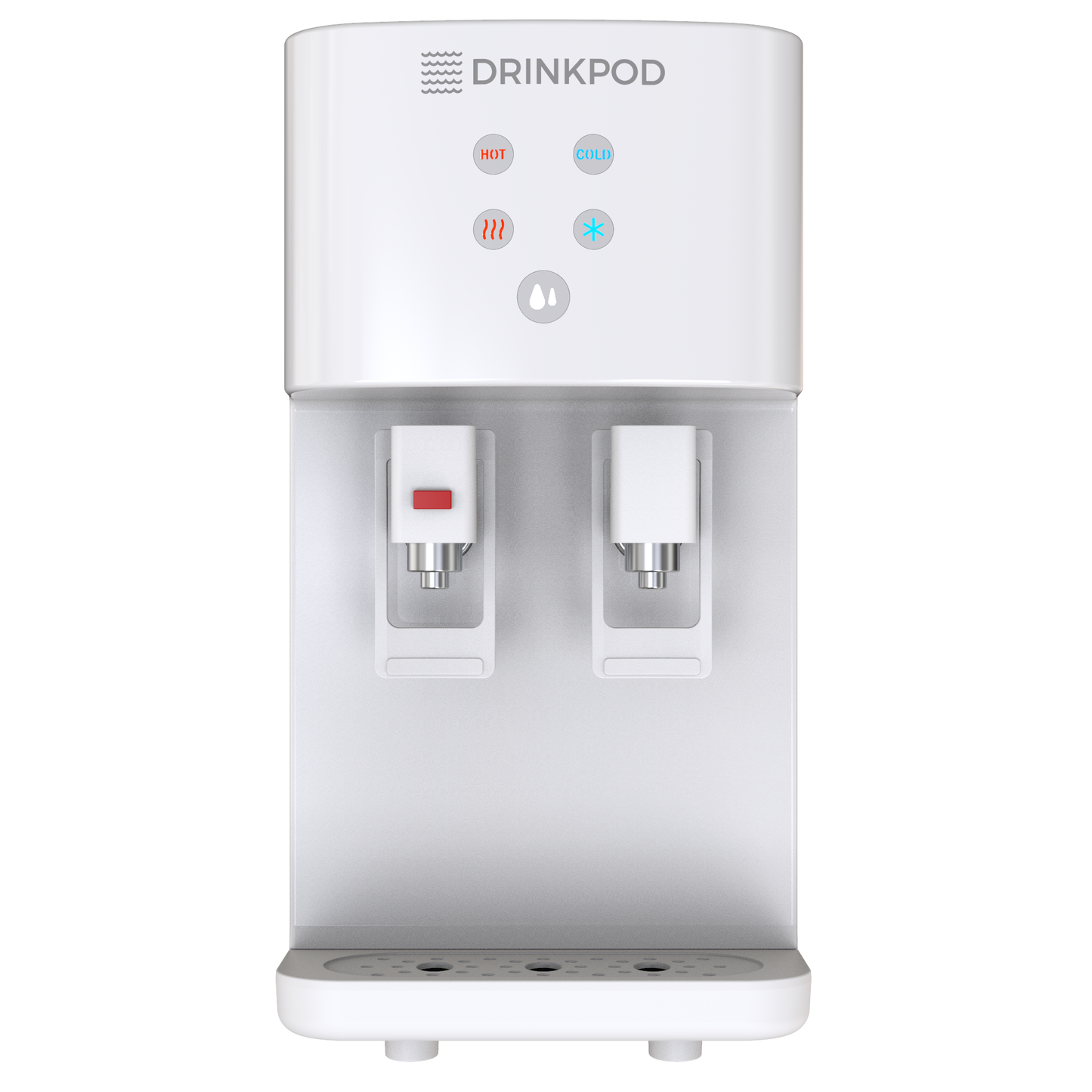 Drinkpod 2000 Pro Series - Countertop 4 Stage Water Purifier (Hot & Cold) by Drinkpod