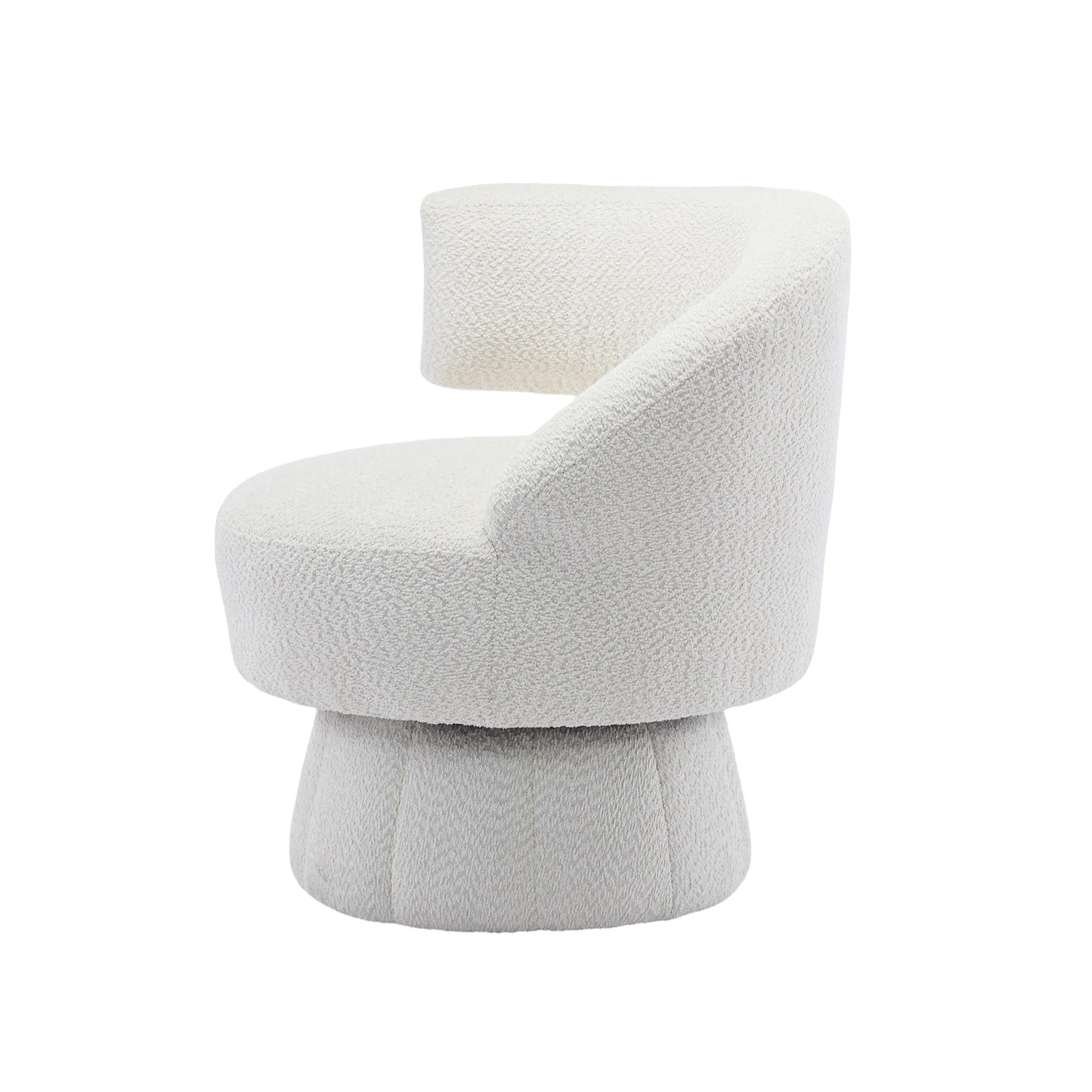 360 Degree Swivel Cuddle Barrel Accent Chair by Blak Hom