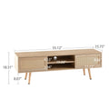 Natural Wood Color TV Cabinet by Blak Hom