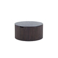 Handmade Round Coffee Table by Blak Hom