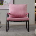 Modern Relax Single Arms Chair With Velvet Cushion by Blak Hom