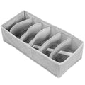 3 Pack Sock Organizer Box Foldable Damp Proof Storage Drawers With Multi-cells by Blak Hom